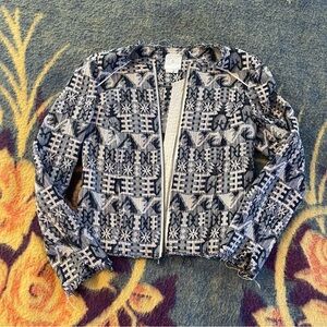 Hei Hei Anthropologie tapestry jacket size 0